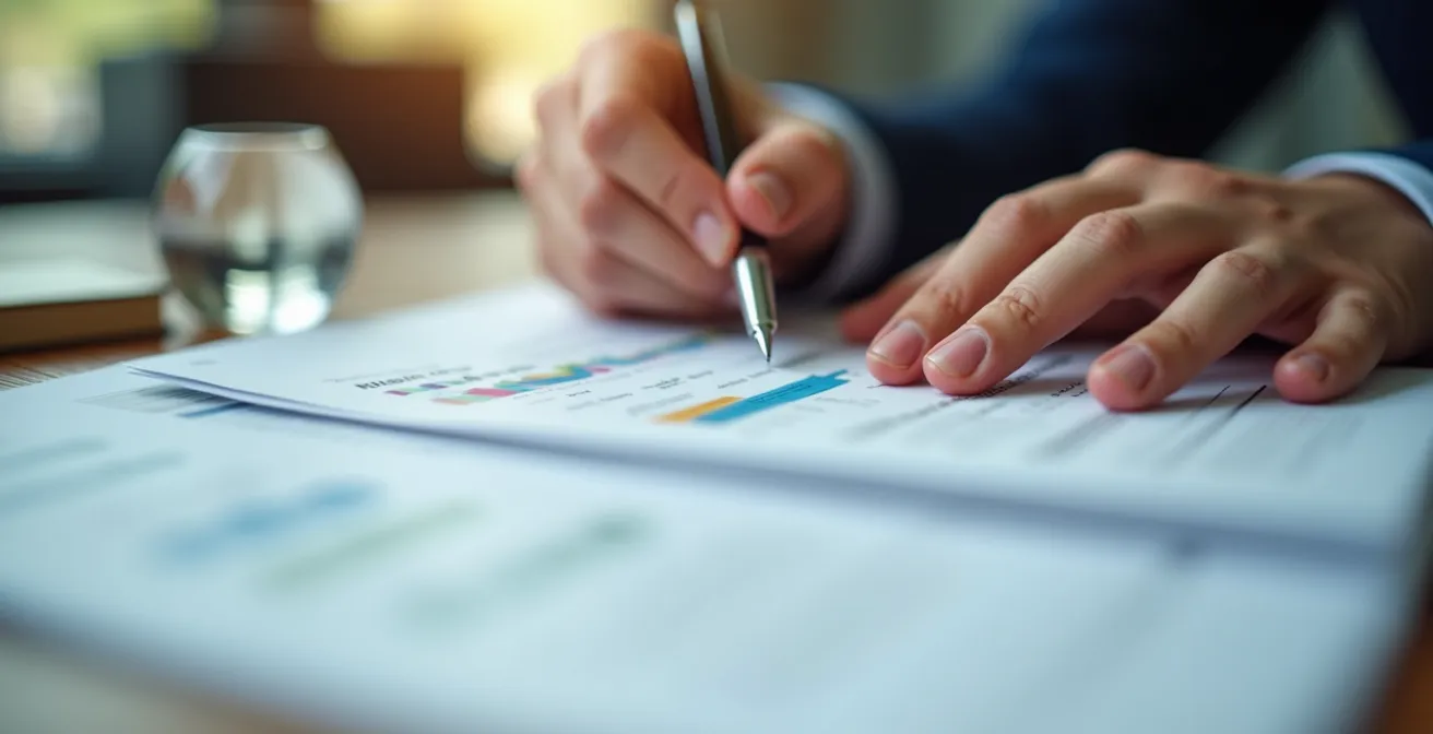 Financial advisors reviewing advanced tax strategies for property investments